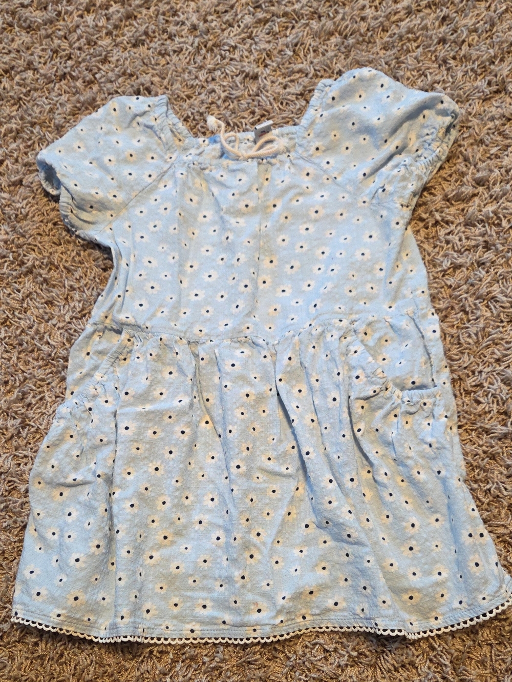 Old Navy-  Light Blue Daisy Dress
